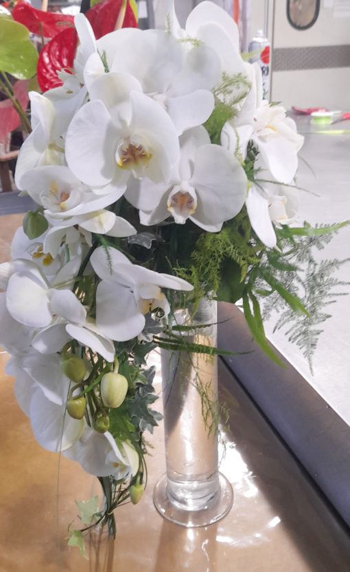 Bouquet de la mariée « Pur Orchidées » <br> Réf : BM008