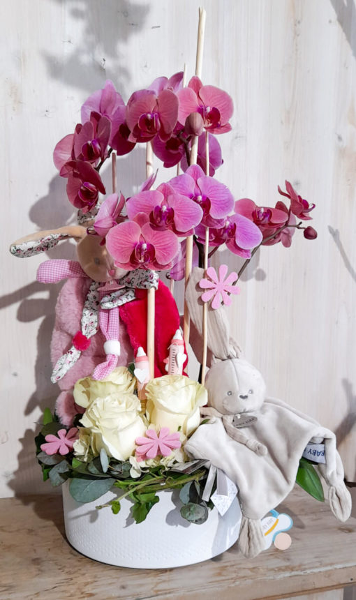Composition Naissance Fille <br> Réf : NB001