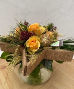 Bouquet de Noël Etoile <br> Ref : BQN001