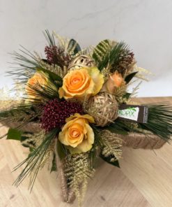 Alternative view of Bouquet de Noël Etoile <br> Ref : BQN001