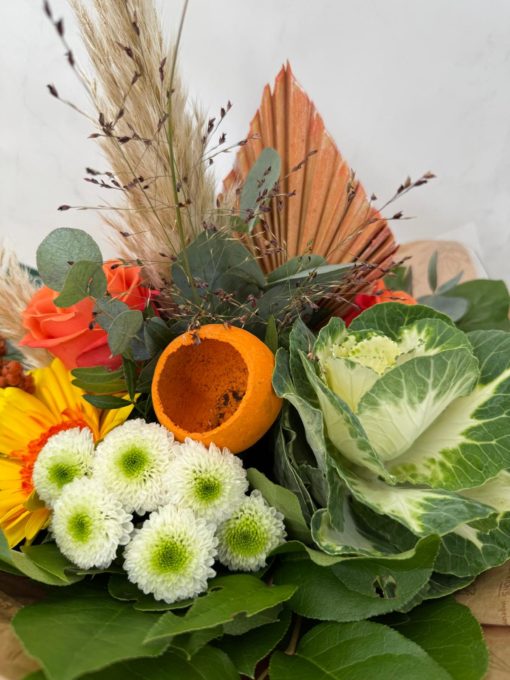 Bouquet Hortentia Pampa<br>  Réf : BS014 – Image 2