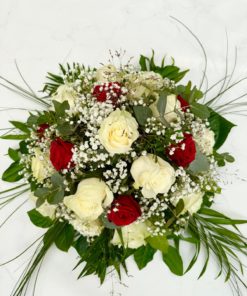 Gerbe Blanc&Rouge <br>DFC005