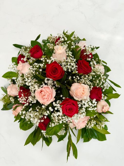 Gerbe Rose&Rouge <br>DFC004