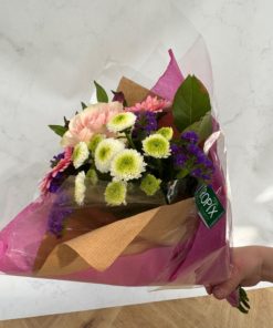 Bouquet  rose germini <br>T021