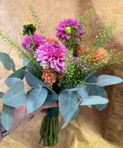 Bouquet de la mariée Dahlia1 <br> Réf : BM012
